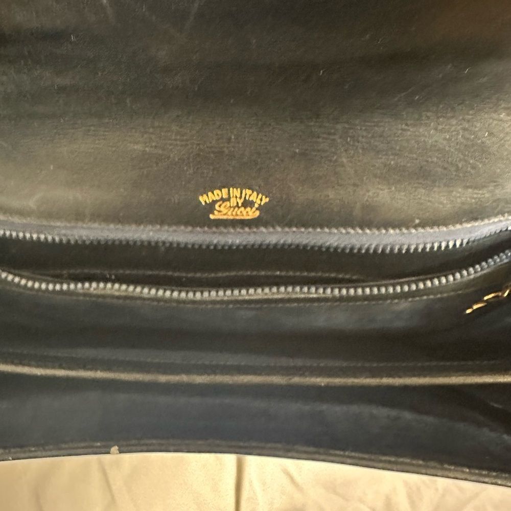 Gucci Black and Beige Blondie Shoulder Bag - Picture 5 of 12